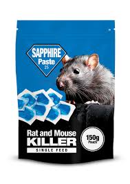 Lodi Sapphire Paste Bait Rat and Mouse Killer Poison Brodifacoum