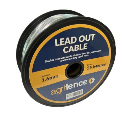 Agrifence Lead Out Cable 25m