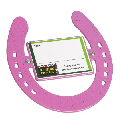 Stubbs Horse Shoe Name Plate