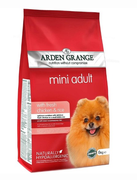 Arden Grange Mini Chicken & Rice Adult Dry Dog Food 2kg