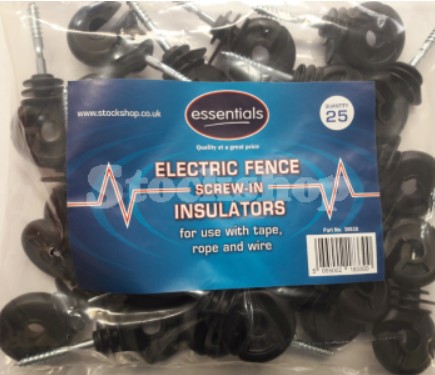 Stockshop Combi Screw Insulators 25 Pack