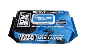 Ultra Grime Antibacterial  XXL Wipes