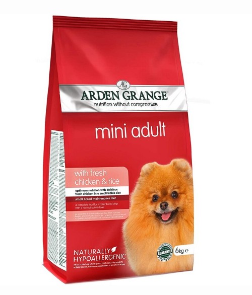 Arden Grange Mini Chicken & Rice Adult Dog Food 6kg