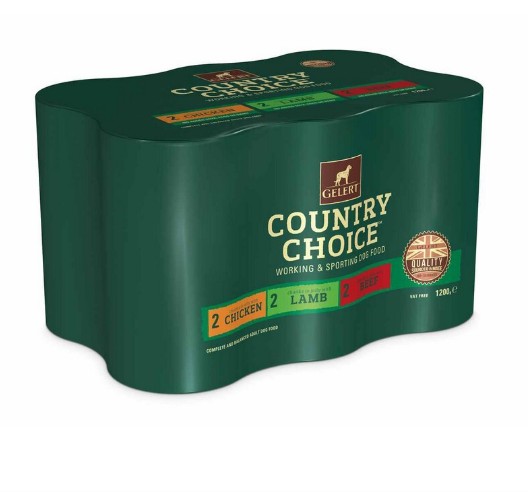 Gelert Country Choice Variety Pack Cans 6 x 1200g
