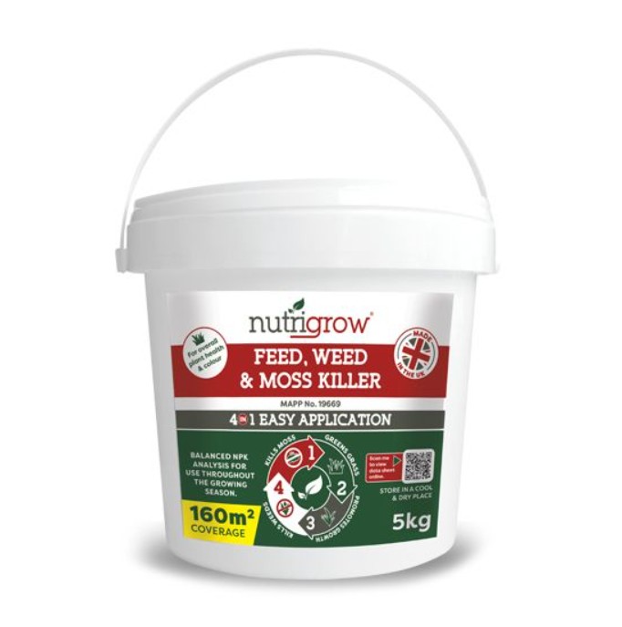 Nutrigrow Lawn Feed Weed & Moss Killer
