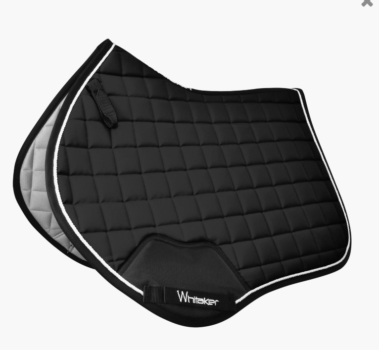 Whitaker Club CC Saddle Pad Black